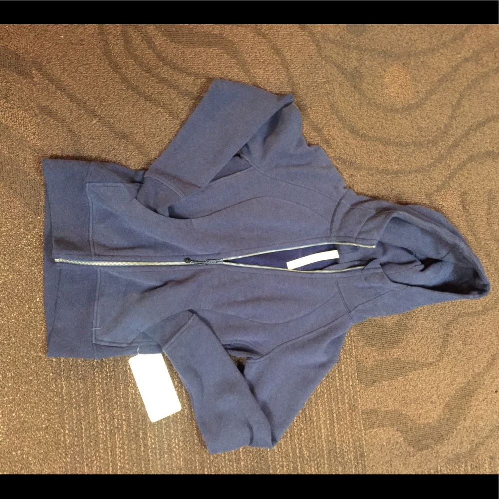 lululemon Scuba Hoodie IV size 6 Heathered Blue